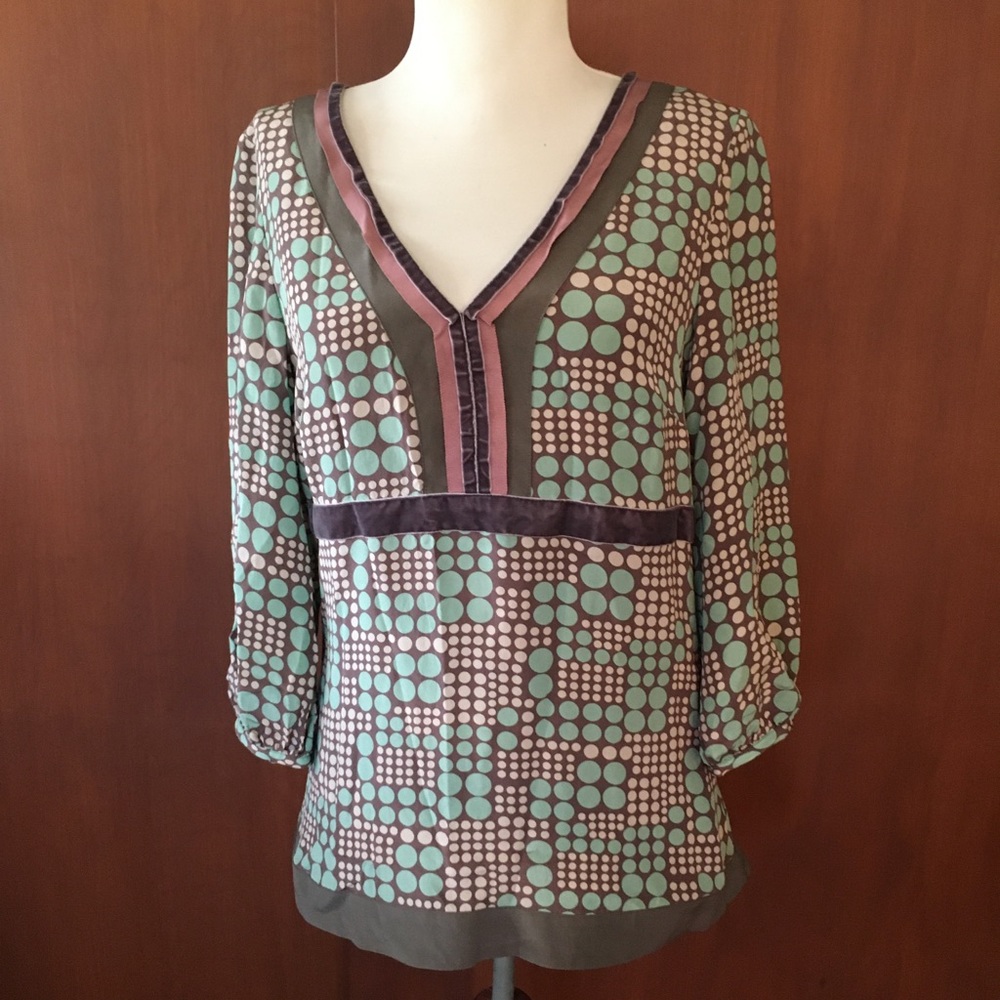 Boden limited edition silk top